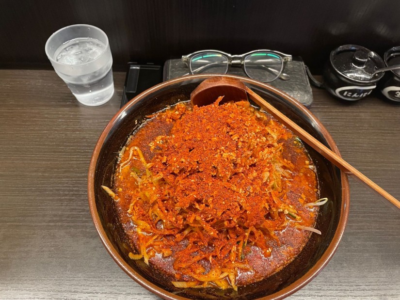 辛みそネギラーメン なるべく辛く