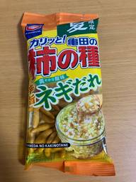 カリッと！亀田の 柿の種　辛旨ネギだれ 辛旨