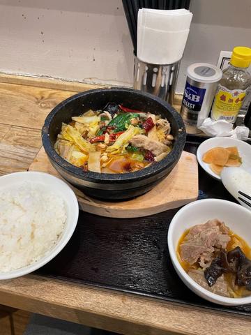 水煮肉定食