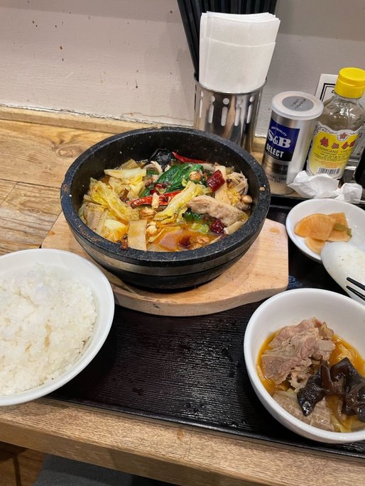 水煮肉定食