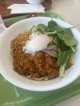 キーマカレーまぜそば