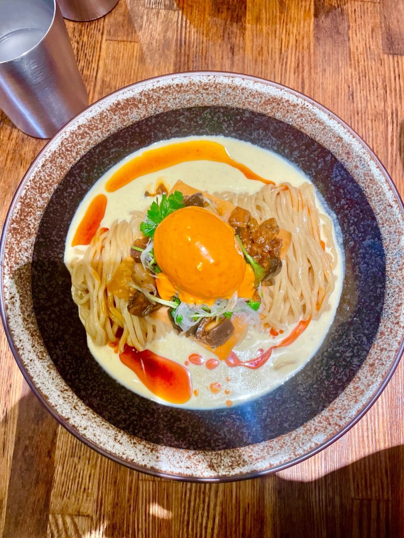 とうもろこしの冷やし担々麺