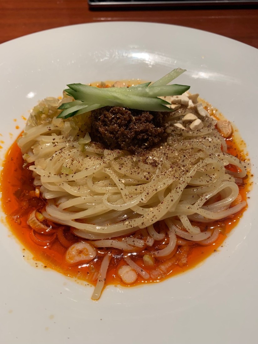 汁なし成都担々麺 中辛