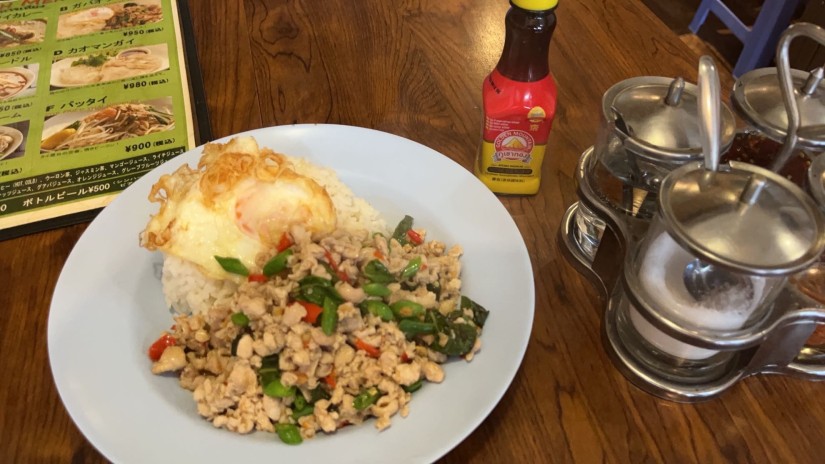 ガパオライス 辛め