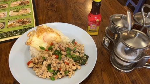 ガパオライス 辛め