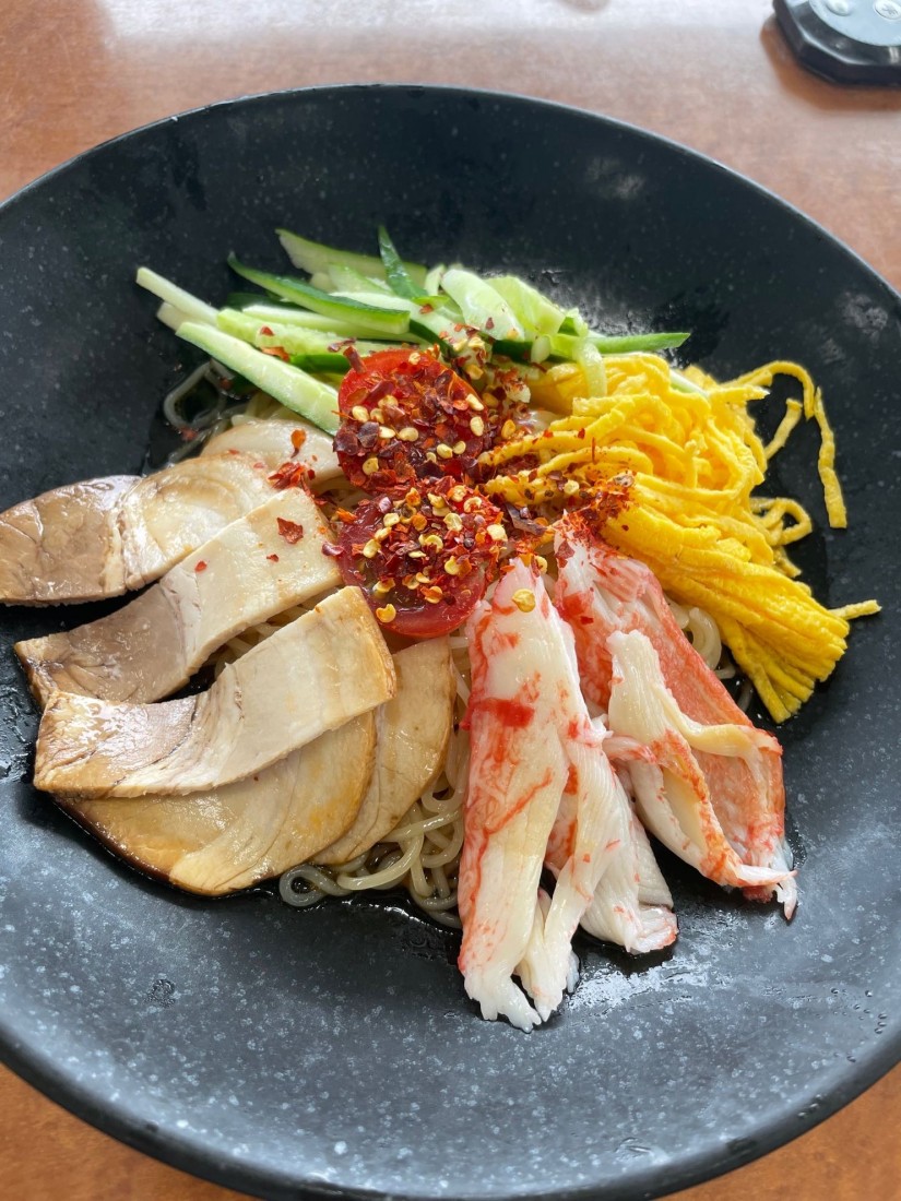 辛い!冷やし中華 燃える辛さ