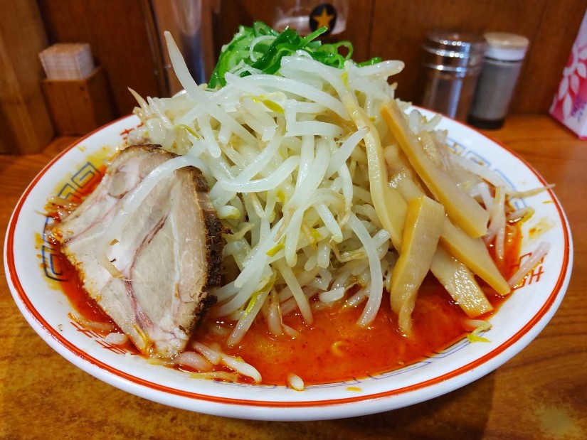 辛みそラーメン もやし大盛 辛さ5番