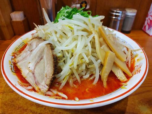辛みそラーメン もやし大盛 辛さ5番