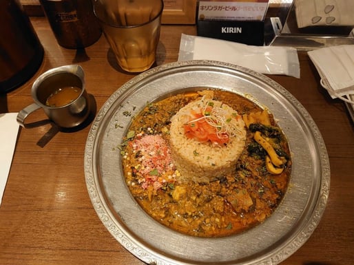 あいがけカレー 2辛