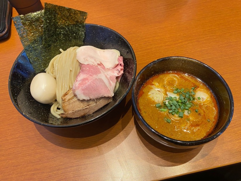 特製濃厚辛鶏つけ麺 大辛