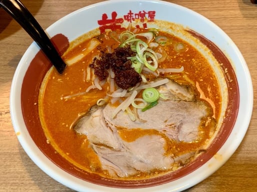 濃厚味噌ラーメン(激辛×3)