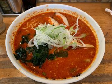 味噌ラーメン 超辛 辛味増し