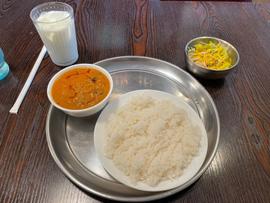 ナン＆カレーセット（ライス変更） 大辛