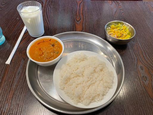 ナン＆カレーセット（ライス変更） 大辛