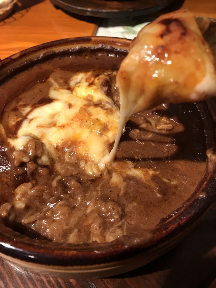 焼きチーズビーフカレーカレー 辛口