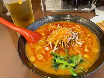豚骨担々麺 辛め