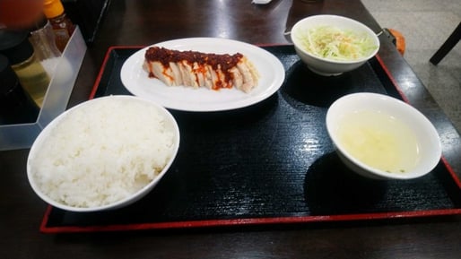 四川よだれ鶏定食