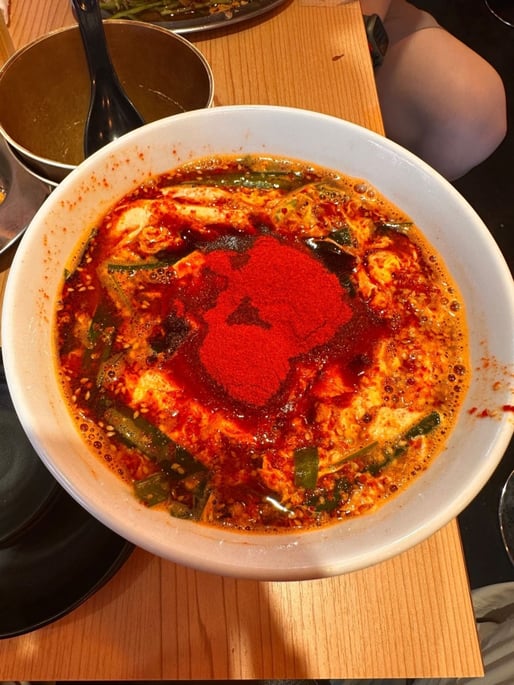 辛麺　 スーパー激辛