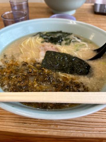 激辛からし高菜ラーメン並