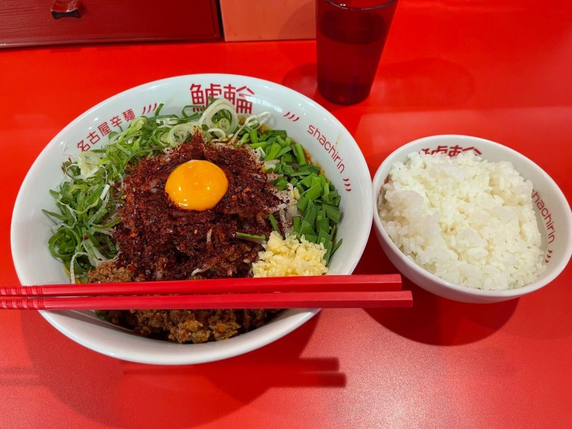 旨辛赤まぜそば ３辛