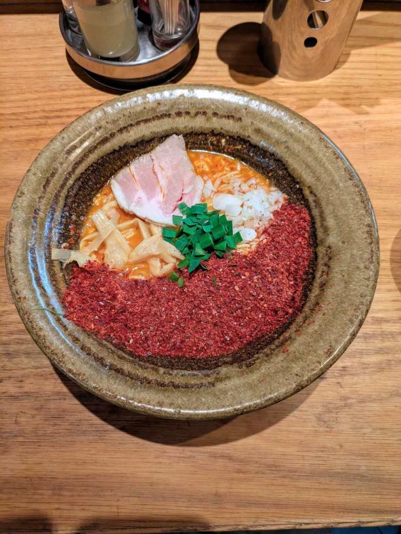 鶏ポタ辛麺　ヨガフレイム（3辛） 辛口