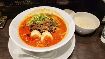 味玉味噌担々麺 5辛4痺