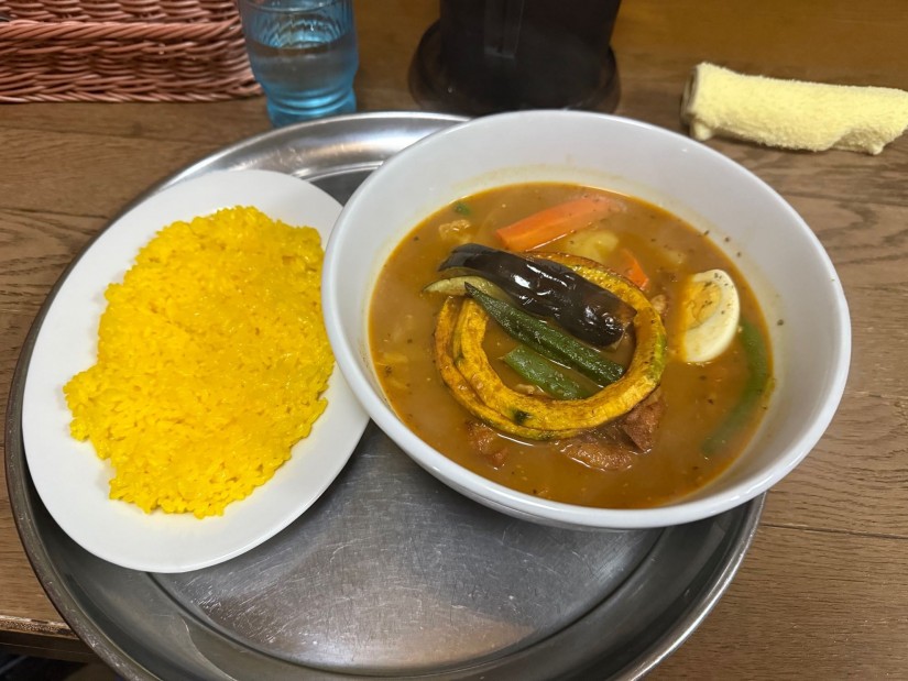 揚げチキンスープカレー 5番