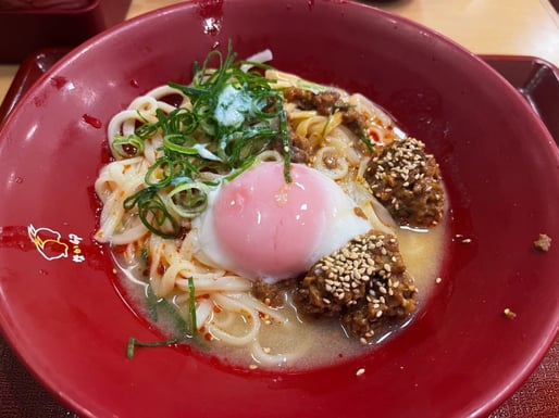 冷し坦々うどん