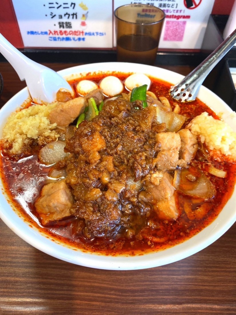 辛いスタ満ソバ 辛い