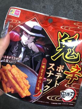 鬼辛ポテトスナック 一味とうがらし味