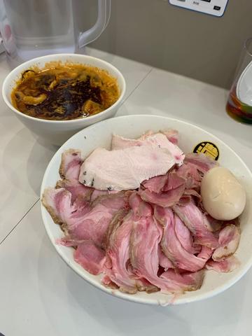 辛辛濃菜つけ麺 一番辛め