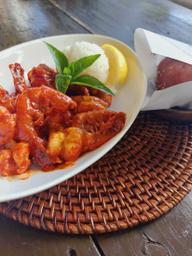 ガーリックシュリンプ辛口