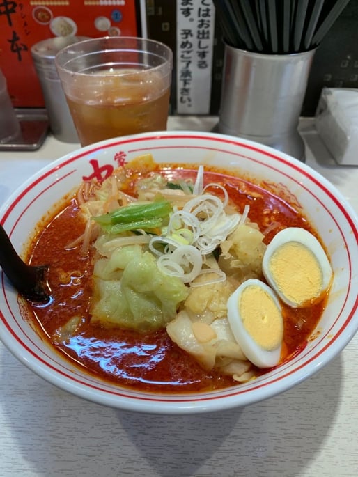 北極野菜ラーメン 9辛