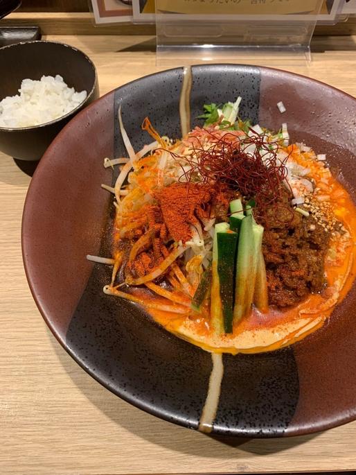 汁なし坦々麺 5辛 MAX 大魔王 5痺れ