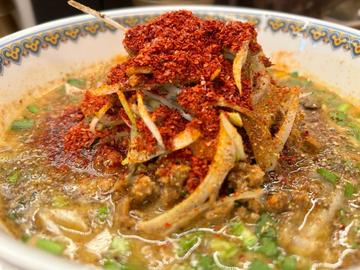 汁あり担々麺 5辛5痺れ