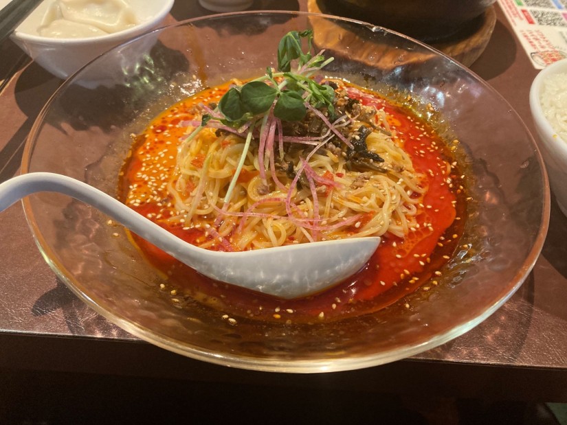 冷やし坦々麺 普通辛