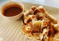 ロティチャナイ&野菜カレー