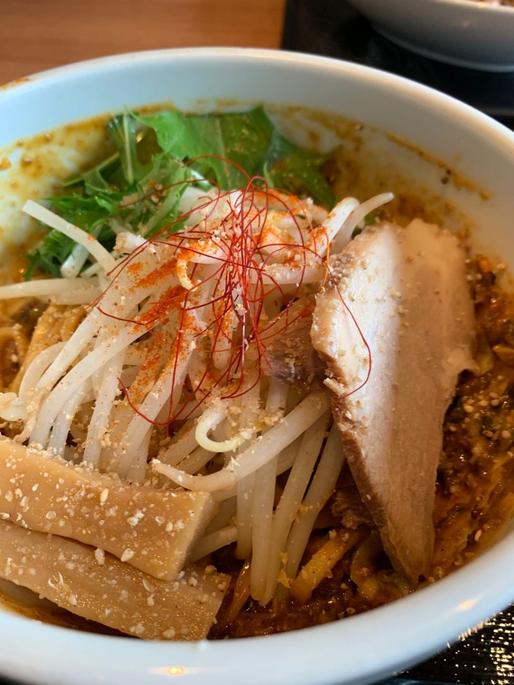 汁なし坦々麺 辛い