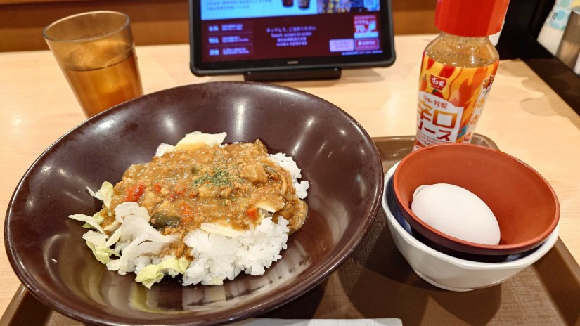 スパイシーキーマカレー丼【ごはん少なめ】