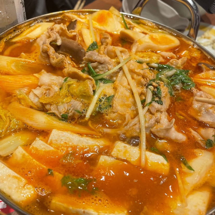 豚チゲ鍋
