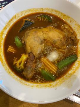 ほろほろチキンとごろごろ野菜のスープカレー