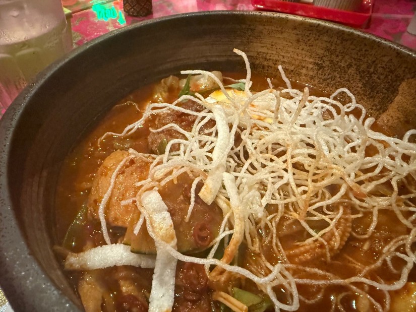 スープカレー、ポーク角煮 アクエリアス