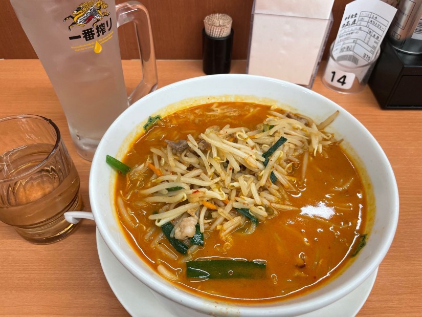秘伝の辛味噌ラーメン