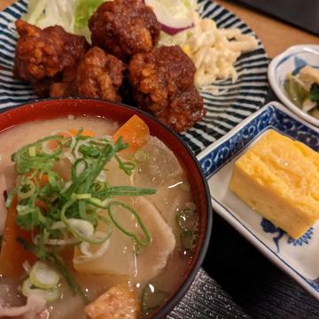 鬼辛揚げ定食