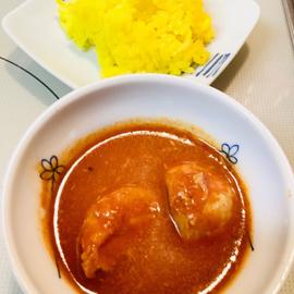 スパイシーチキンカレーセット