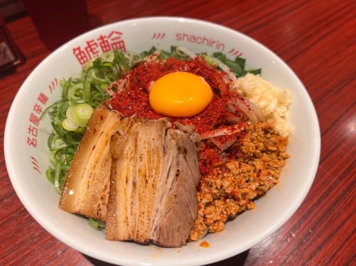 旨辛赤まぜそば 1辛