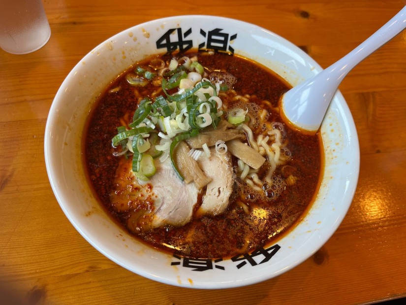 辛いラーメン