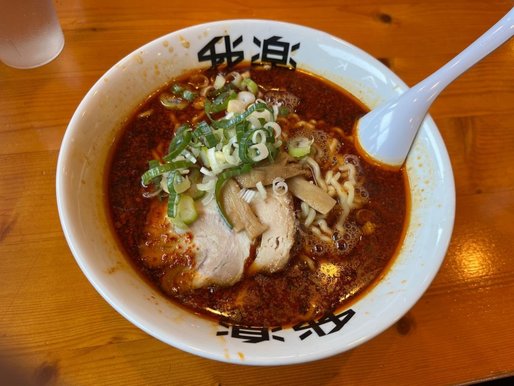 辛いラーメン