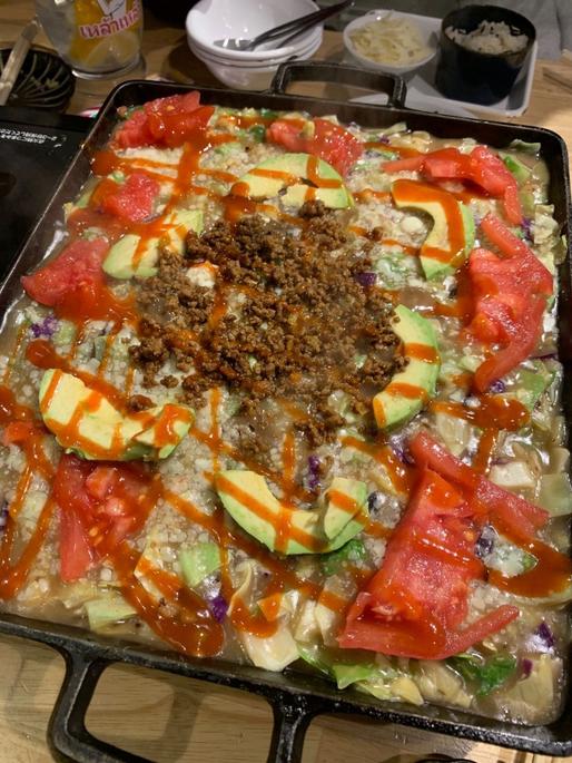 タコライスもんじゃ