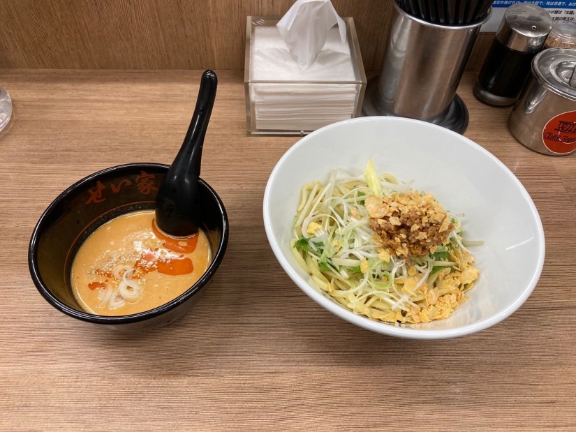 冷しつけ麺担々風